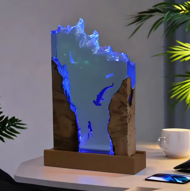 Wal- und Taucherharzlampe VIP